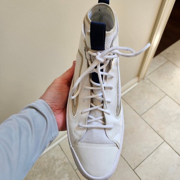 Converse Mens CTAS Ultra Ox Sneakers, White Blue, Sz 13 - Picture 15 of 16